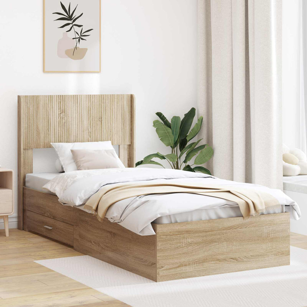 Bed Frame With Storage And Headboard