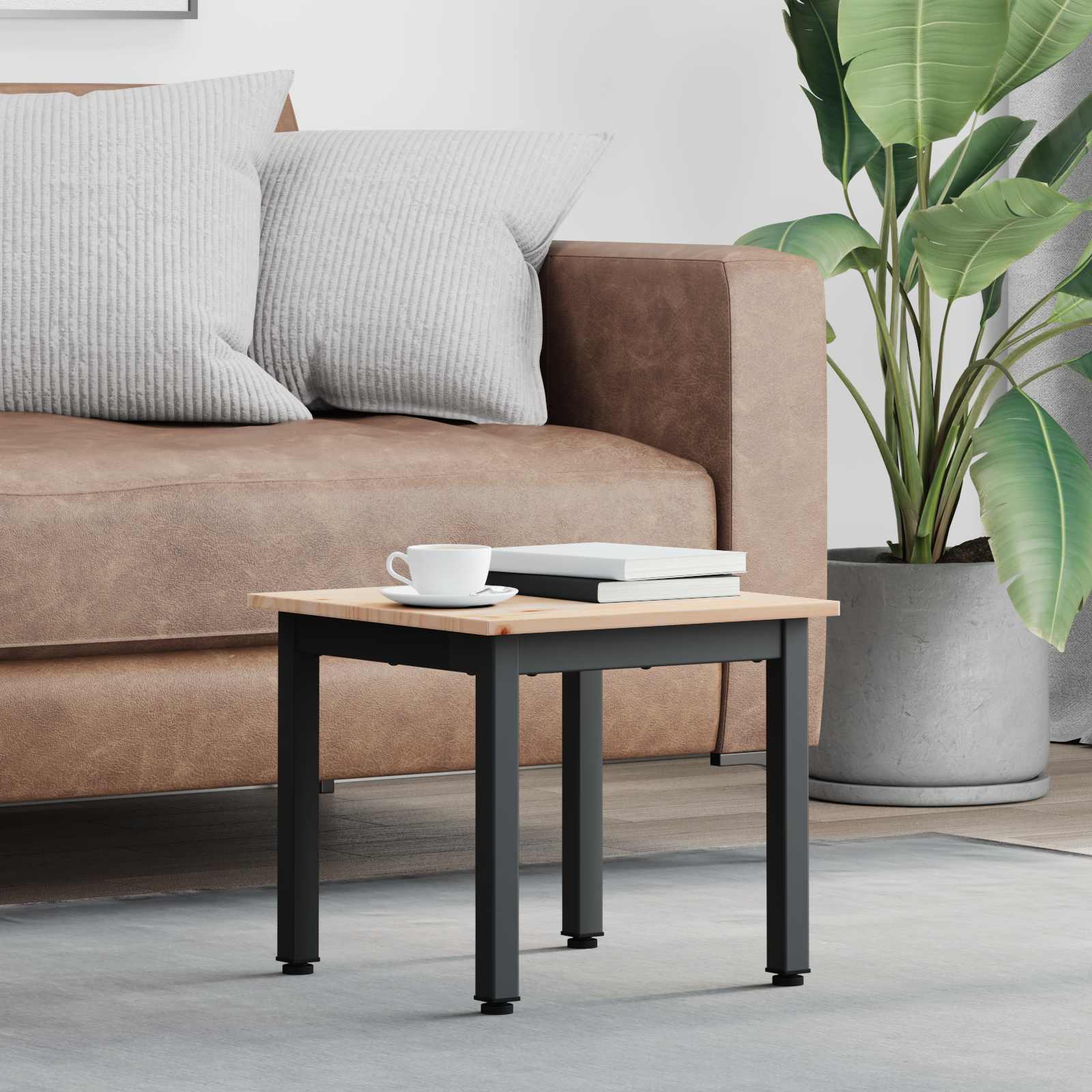 Coffee Table Solid Pine Wood