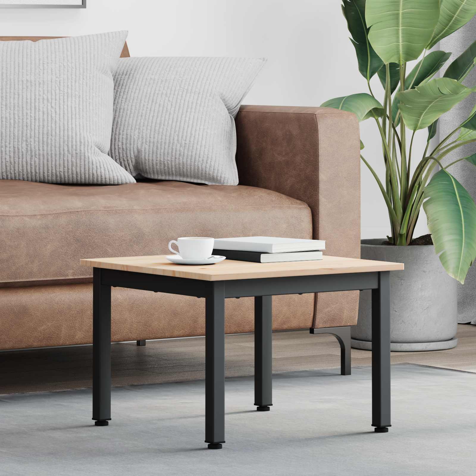 Coffee Table Solid Pine Wood