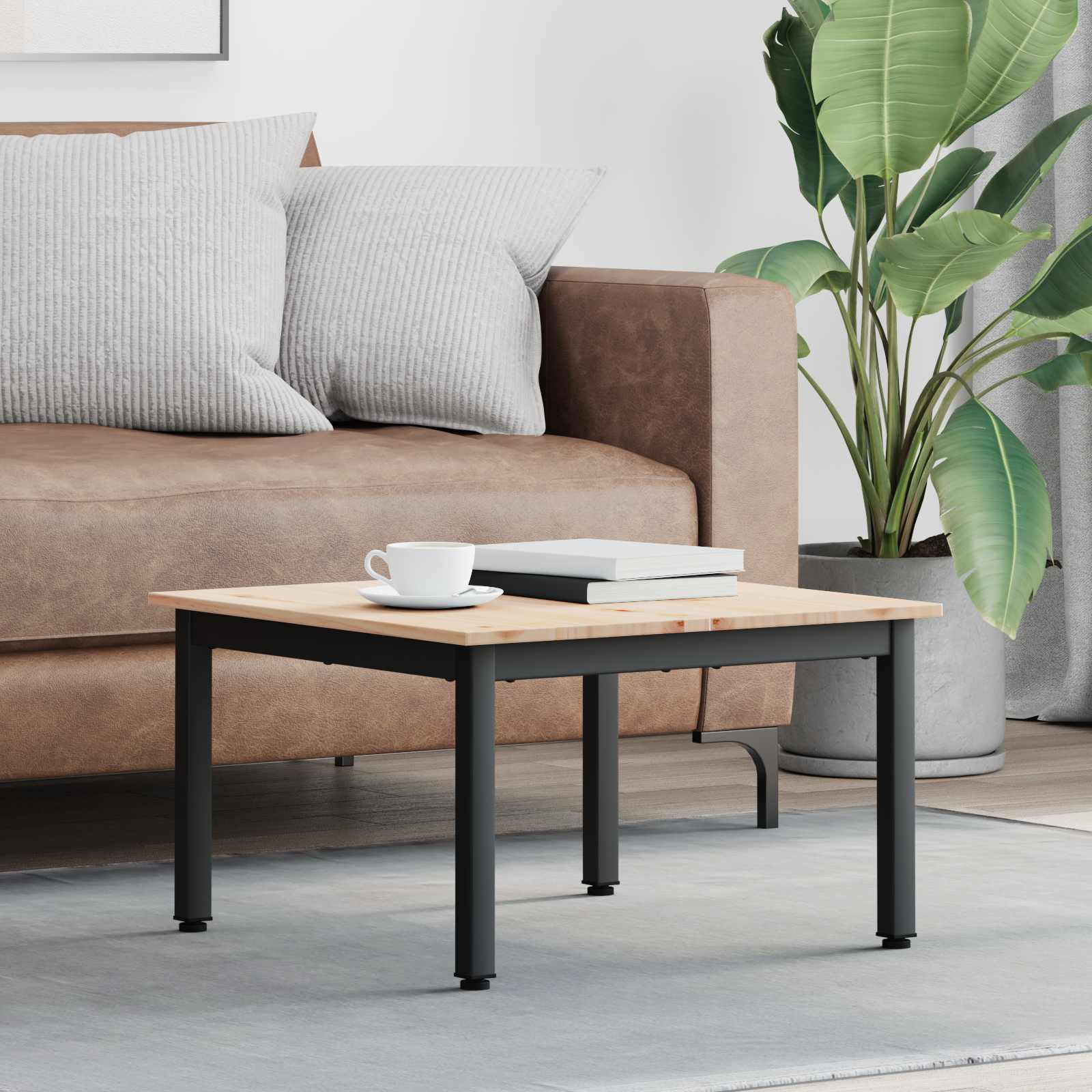 Coffee Table Solid Pine Wood