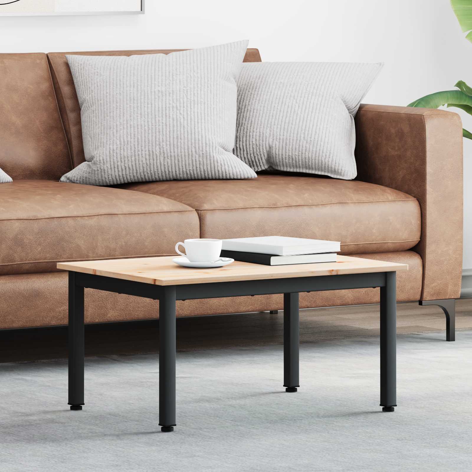 Coffee Table Solid Pine Wood