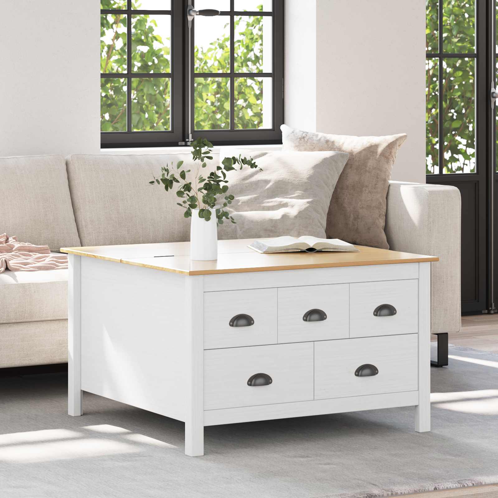Coffee Table Hill 79.5 X 79.5 X 49 Cm
