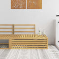 Outdoor Solid Acacia Wood 79 X 79 X 37 Cm