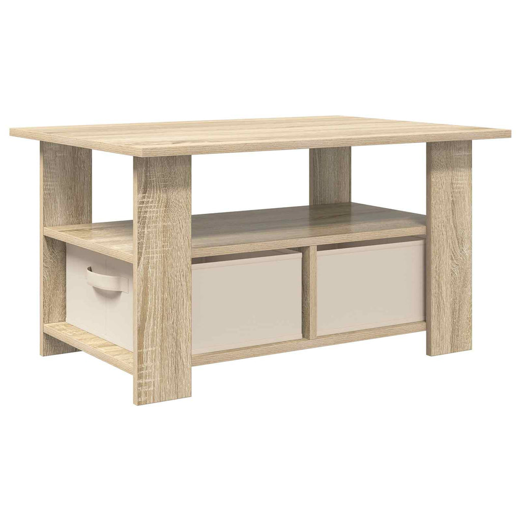 Coffee Table 77 X 55 X 42 Cm Engineered Wood