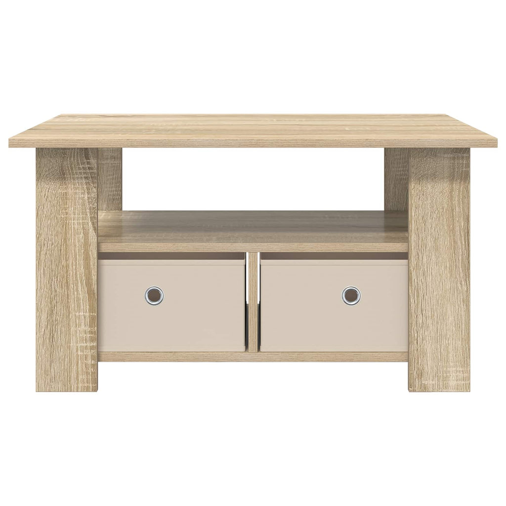 Coffee Table 77 X 55 X 42 Cm Engineered Wood
