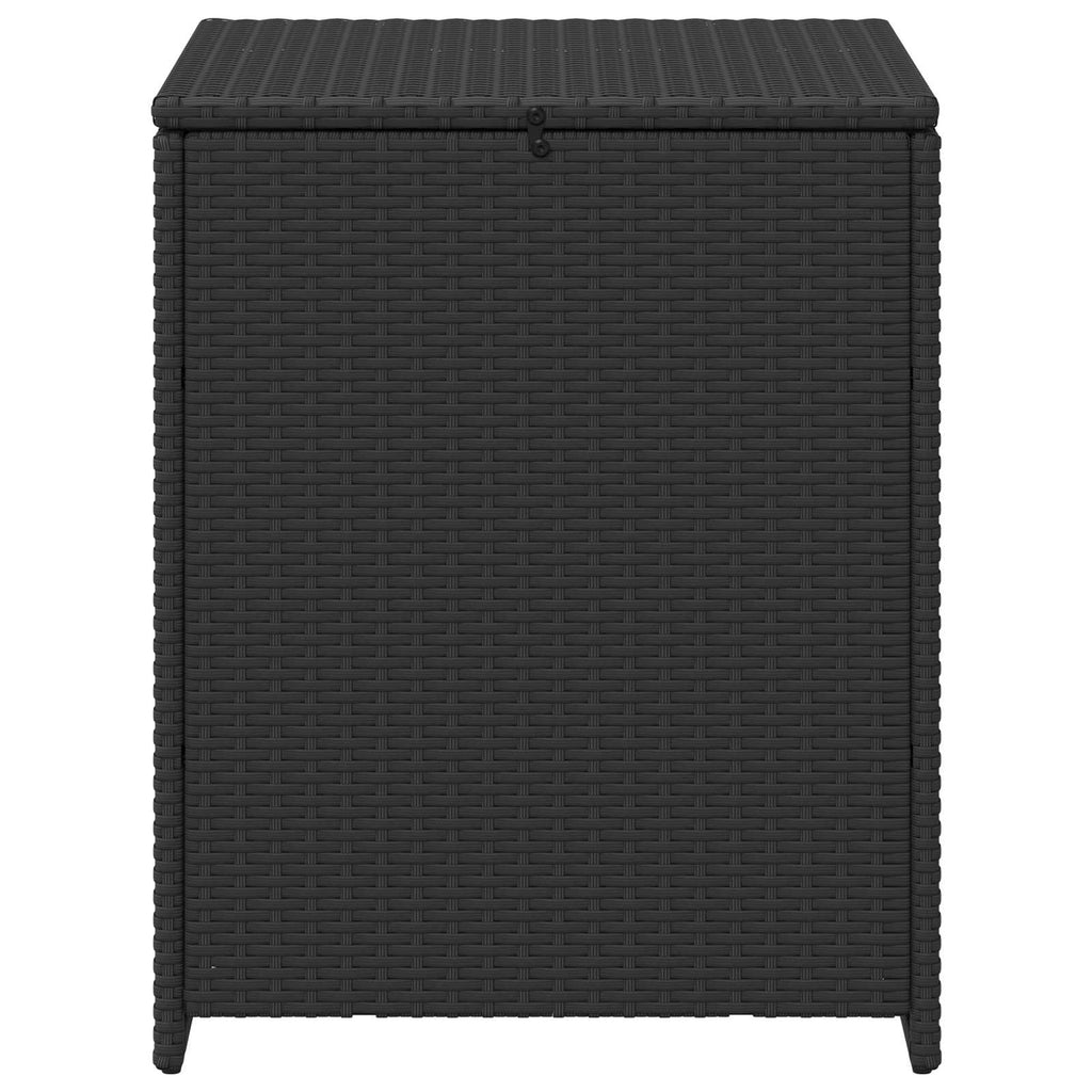 Outdoor Storage Boxes Garden Cushion Box Poly Rattan 55Cm Chest Grey Black Brown
