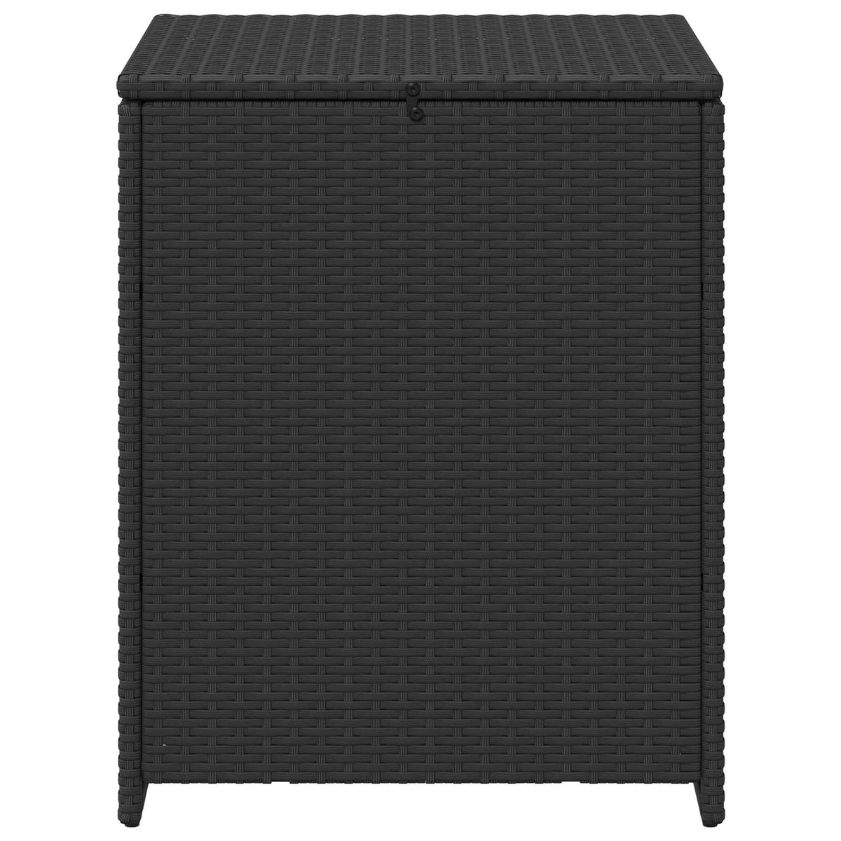 Outdoor Storage Boxes Garden Cushion Box Poly Rattan 55Cm Chest Grey Black Brown