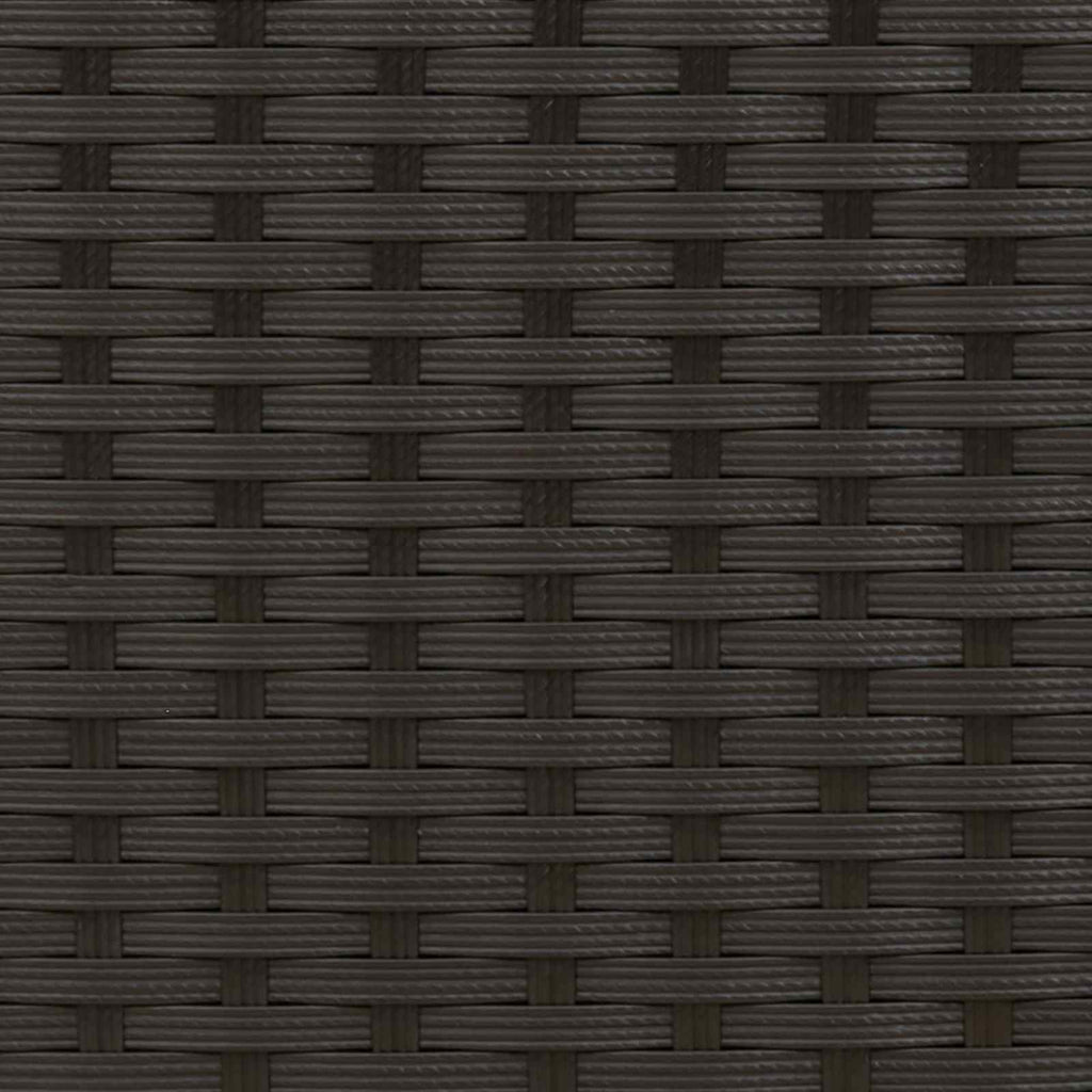 Outdoor Storage Boxes Garden Cushion Box Poly Rattan 55Cm Chest Grey Black Brown