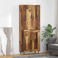Highboard 69.5X34X180 Cm Engineered Wood