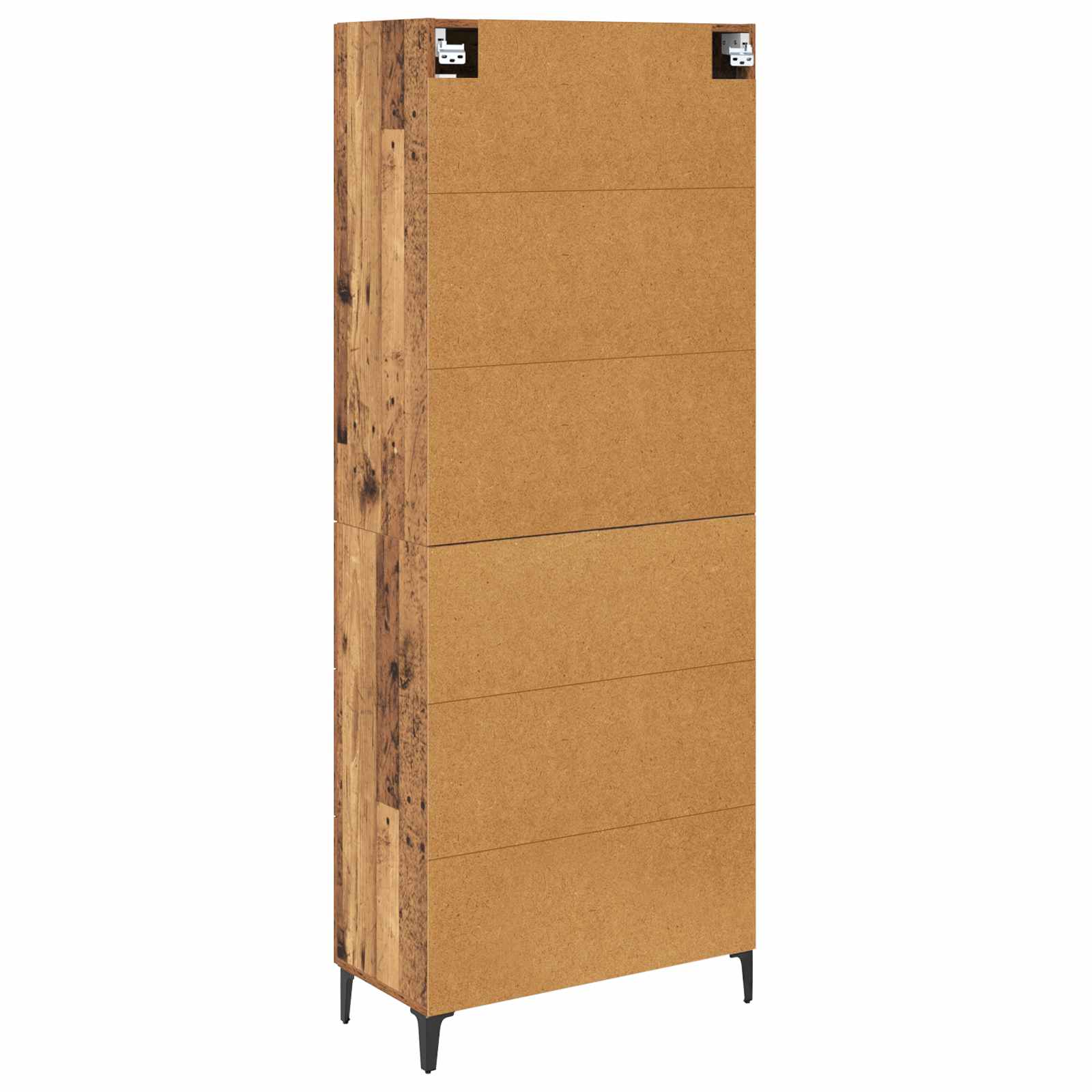 Highboard 69.5 X 34 X 180 Cm Engineered Wood
