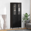 Highboard 69.5X34X180 Cm Engineered Wood