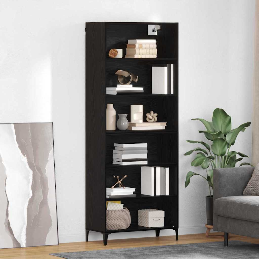 Highboard 2 Pcs Engineered Wood