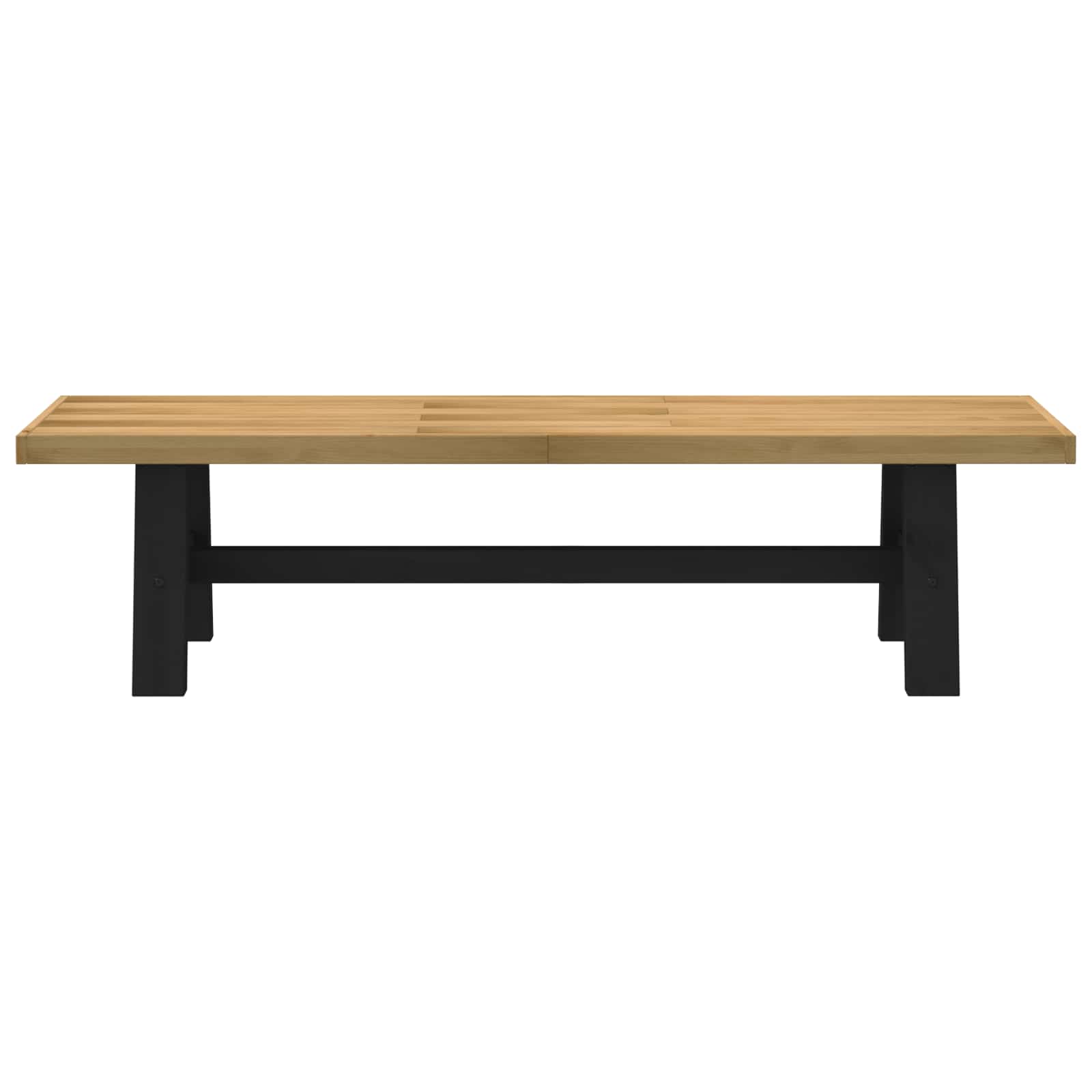 Dining Bench Noain 160 X 41 X 45 Cm Solid Pine Wood Natural