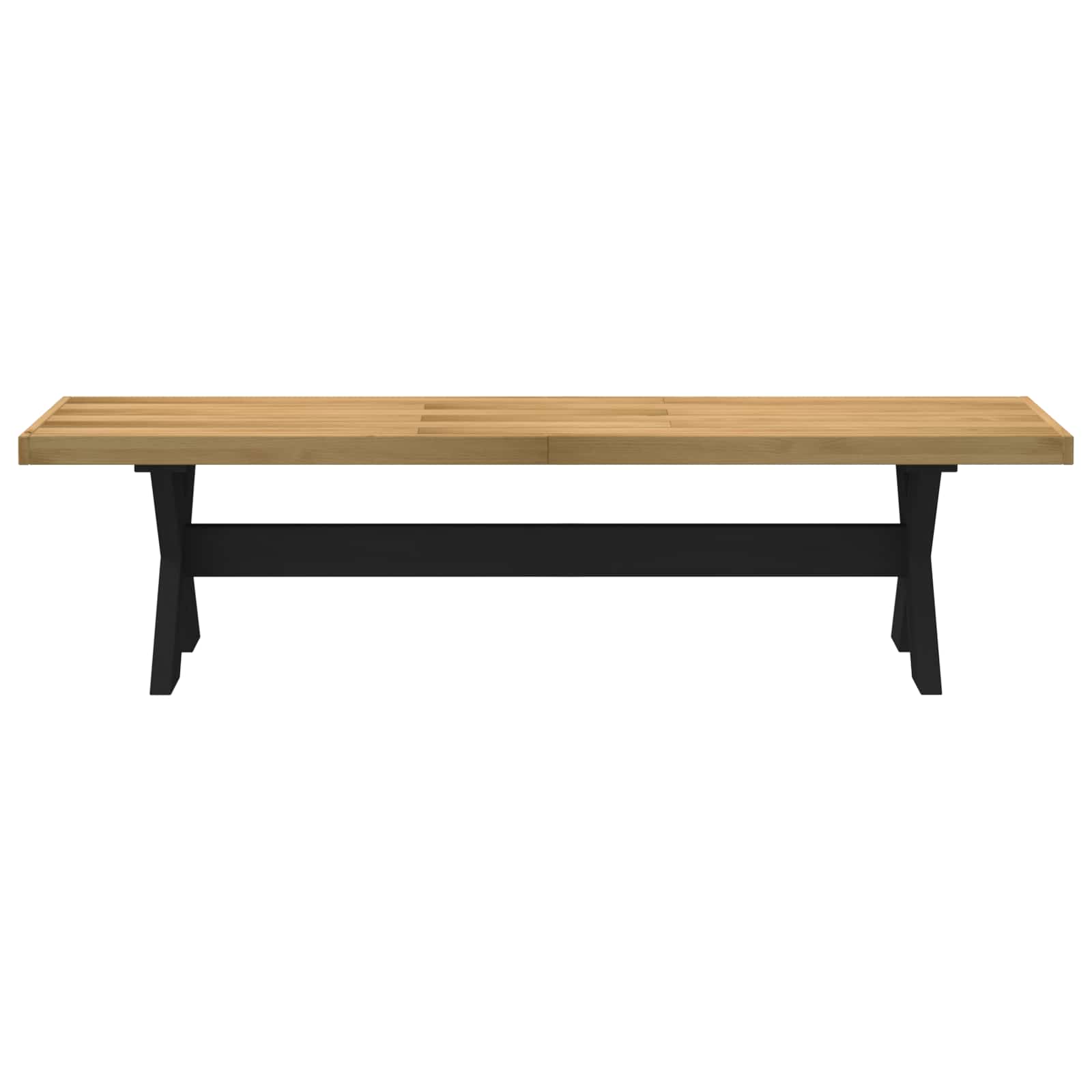Dining Bench Noain 160 X 41 X 45 Cm Solid Pine Wood Natural