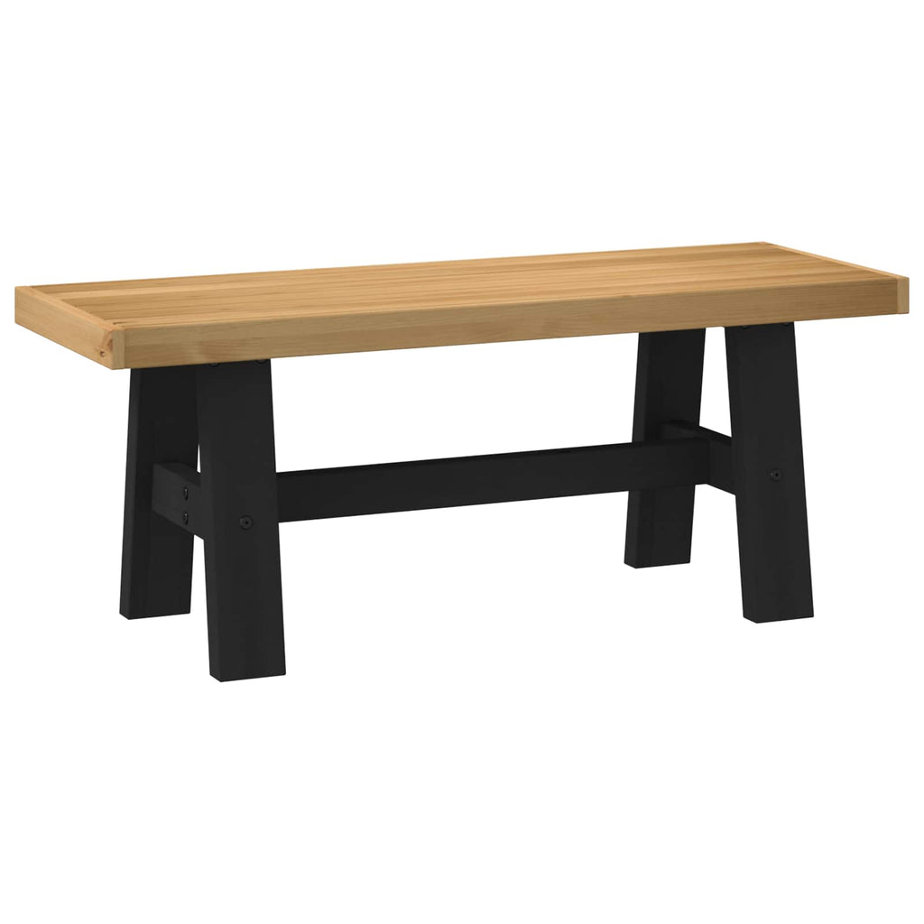 Kitchen & Dining Benches Bench Noain 120 X 41 45 Cm Solid Pine Wood Natural 120