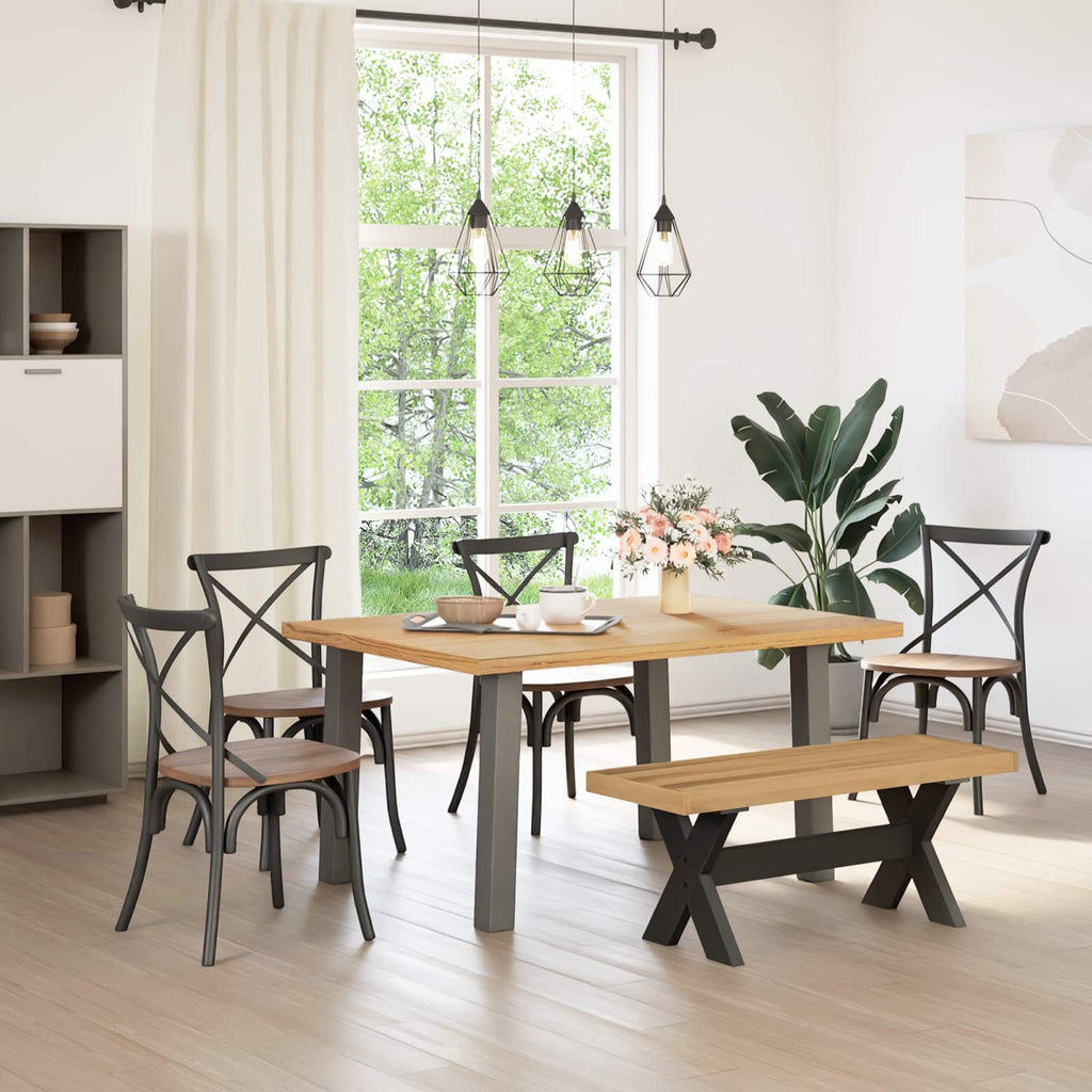 Kitchen & Dining Benches Bench Noain 120 X 41 45 Cm Solid Pine Wood Natural 120
