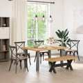 Kitchen & Dining Benches Bench Noain 120 X 41 45 Cm Solid Pine Wood Natural 120