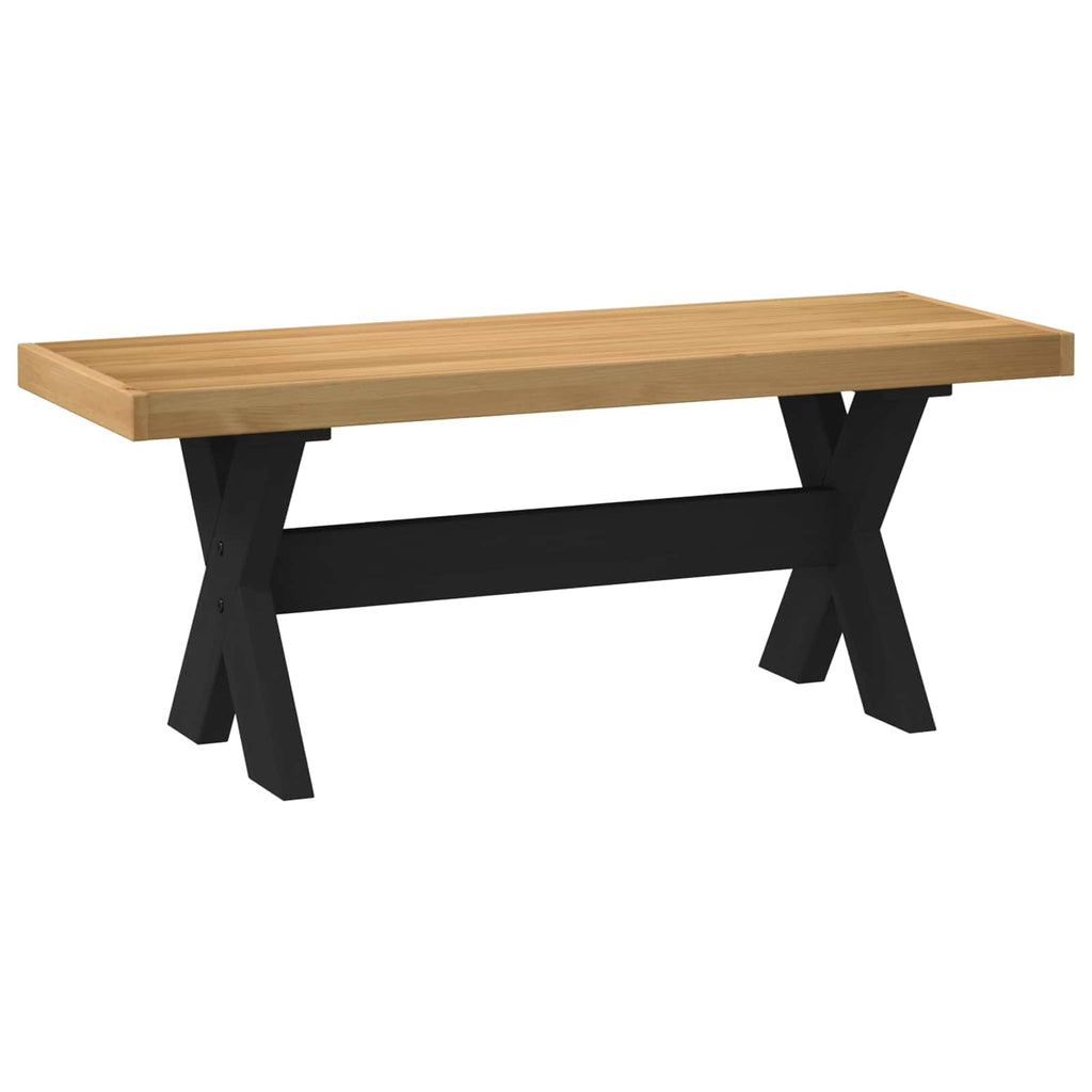 Kitchen & Dining Benches Bench Noain 120 X 41 45 Cm Solid Pine Wood Natural 120
