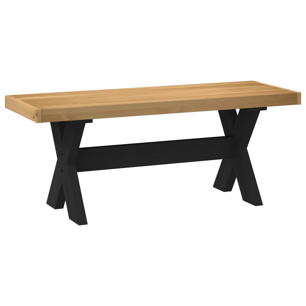 Kitchen & Dining Benches Bench Noain 120 X 41 45 Cm Solid Pine Wood Natural 120