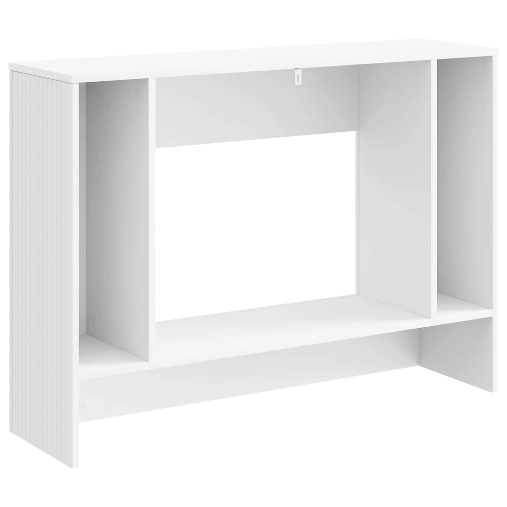 Console Table Striped Engineered Wood