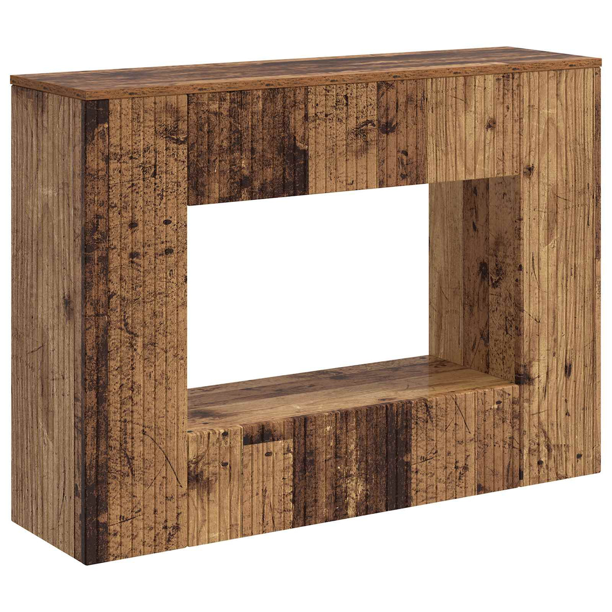 Console Tables Table Striped Engineered Wood