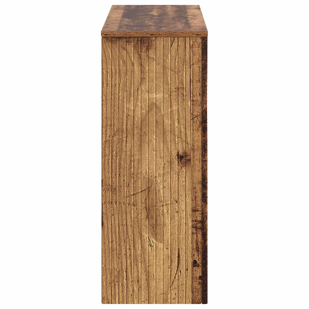 Console Tables Table Striped Engineered Wood