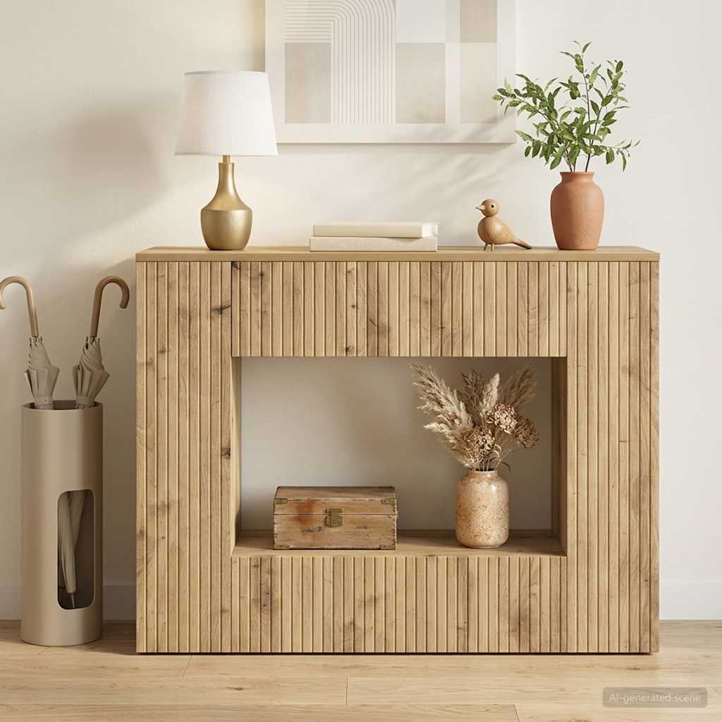 Console Tables Table Engineered Wood Brown 101 X 29 X 74 Cm Hallway Furniture