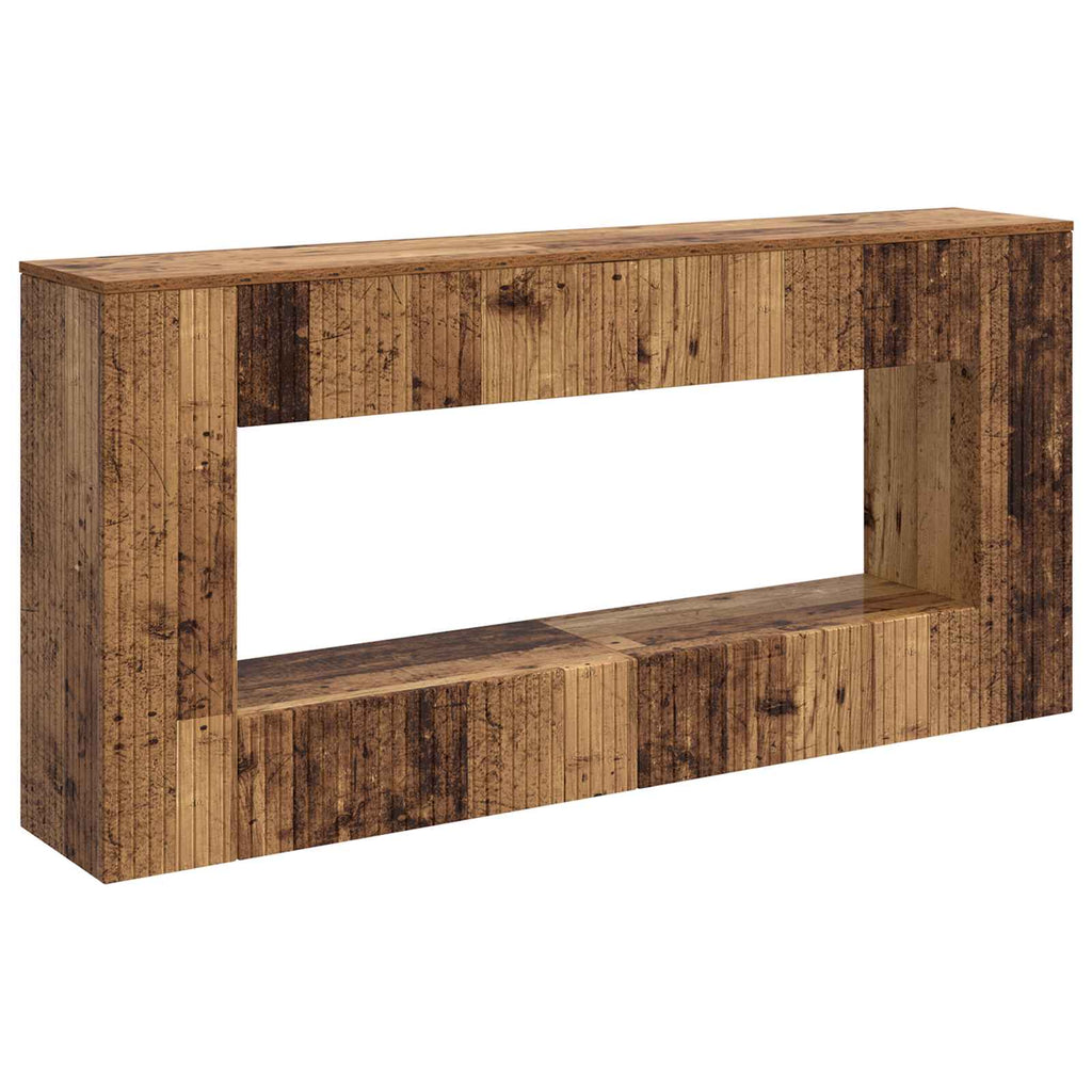 Console Tables Table Striped Engineered Wood