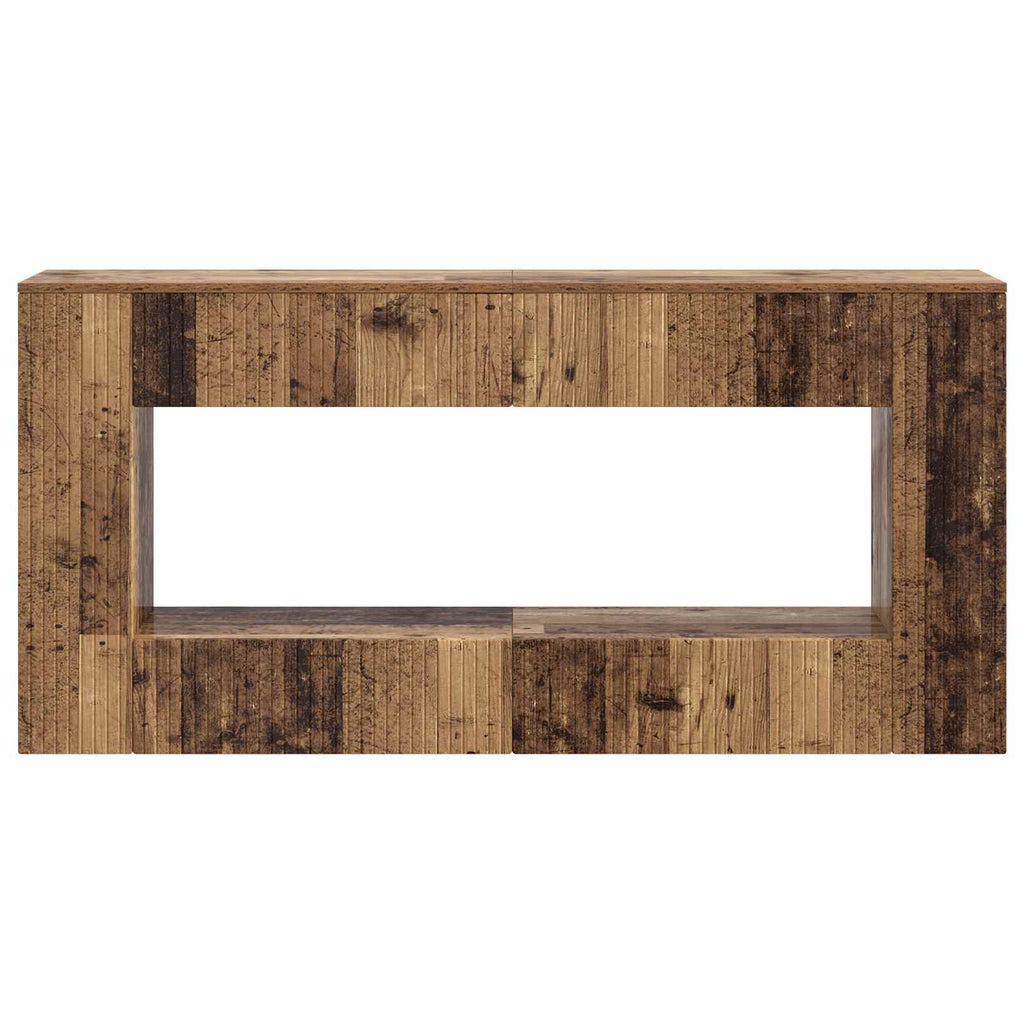 Console Tables Table Striped Engineered Wood
