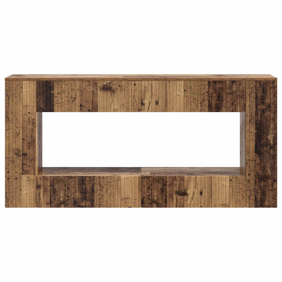 Console Tables Table Striped Engineered Wood