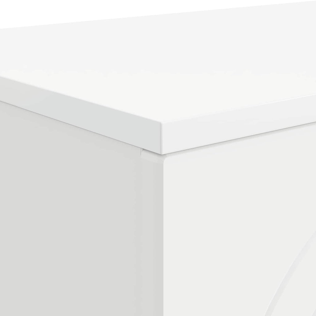 Console Tables Coffee Table 102 X 35 75 Cm Engineered Wood White Old Wood Black