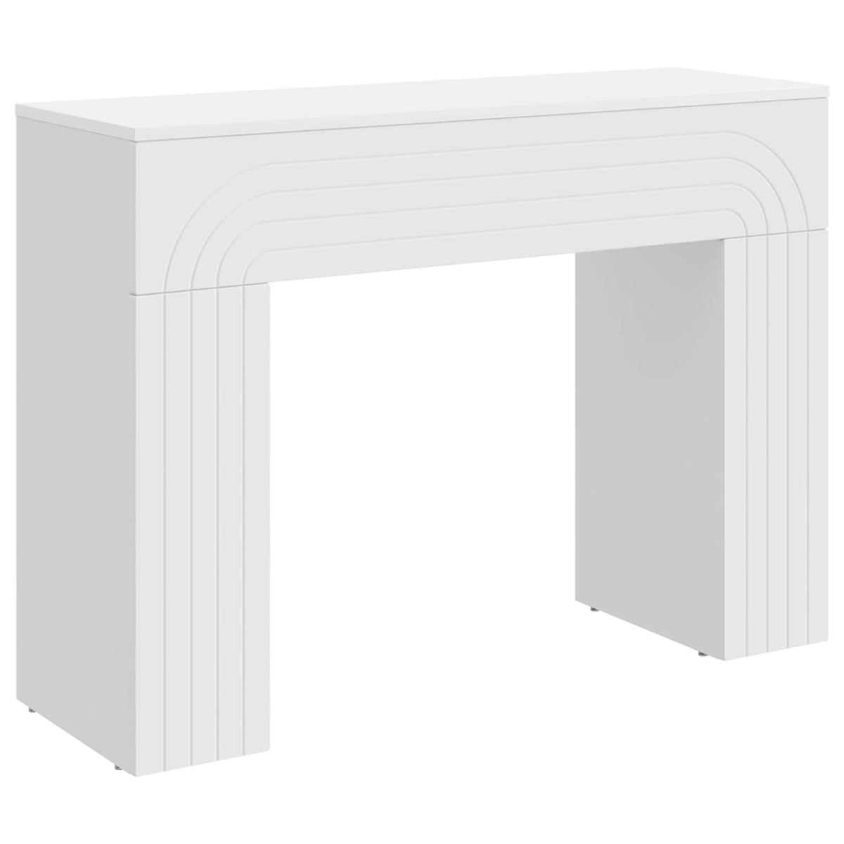Console Tables Coffee Table 102 X 35 75 Cm Engineered Wood White Old Wood Black