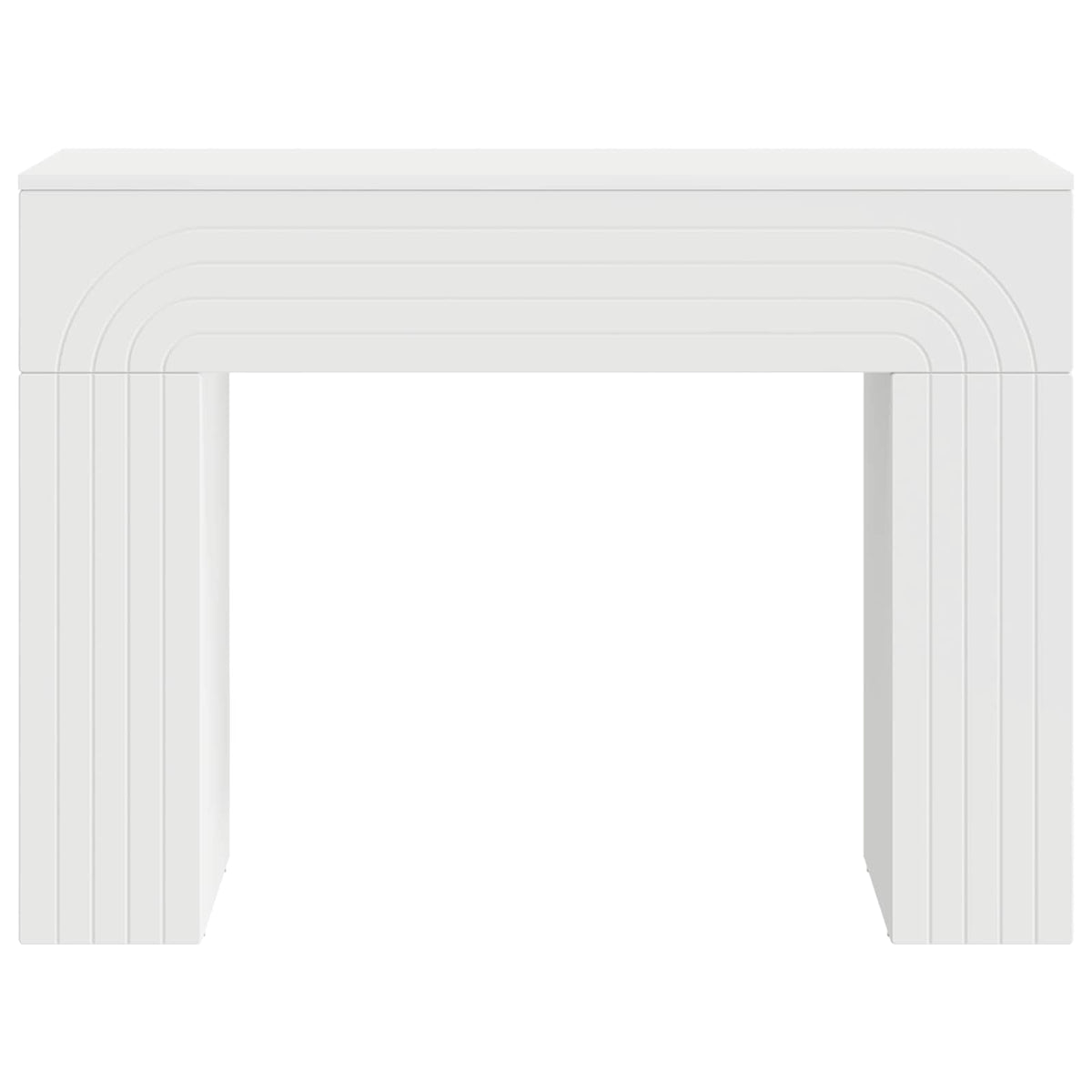 Console Tables Coffee Table 102 X 35 75 Cm Engineered Wood White Old Wood Black