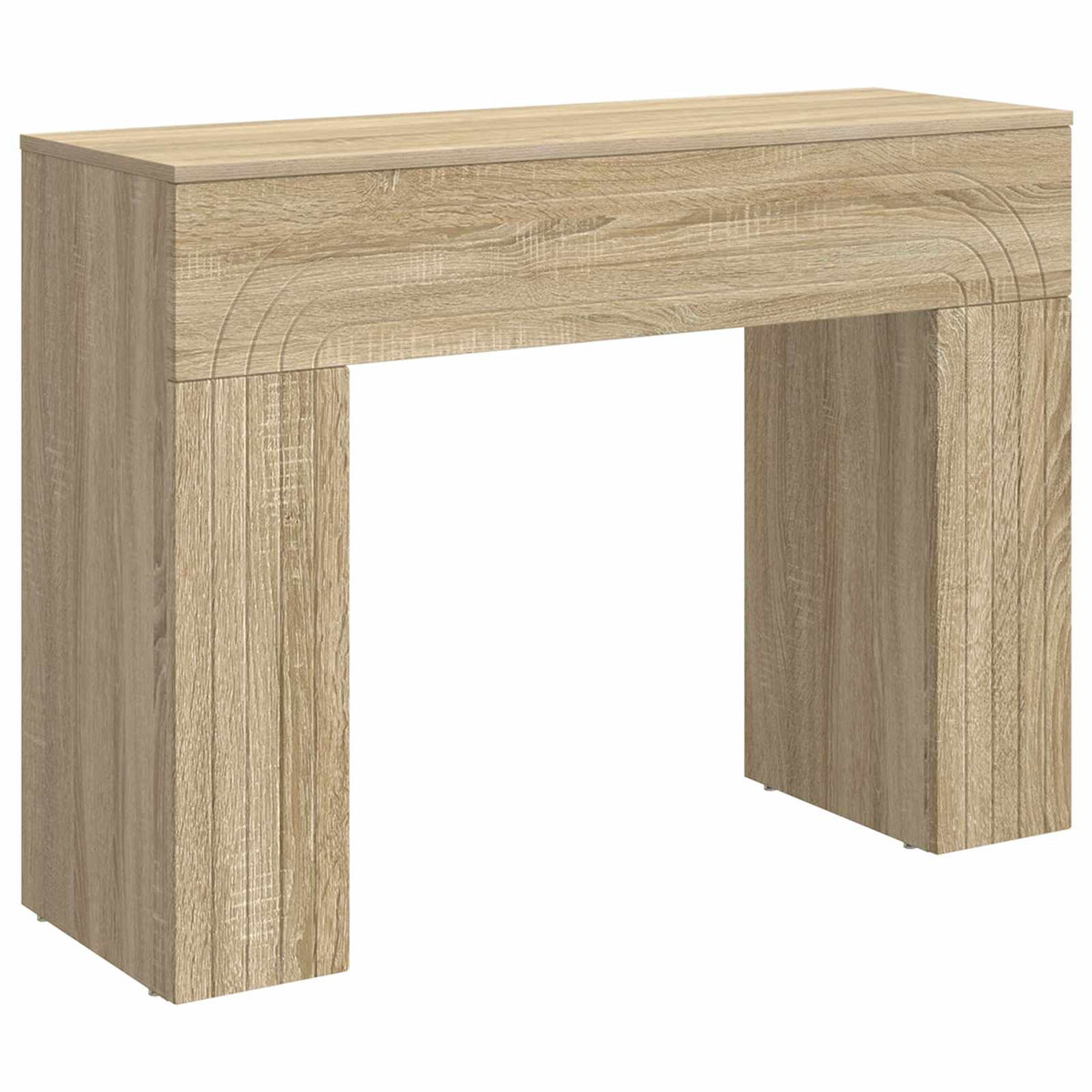 Console Tables Coffee Table 102 X 35 75 Cm Engineered Wood White Old Wood Black