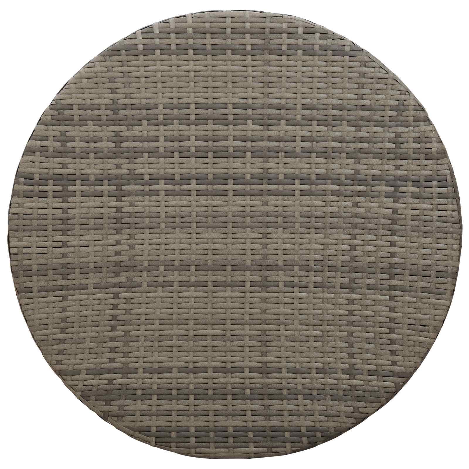 Outdoor Coffee Table Ø 68 X 30 Cm Poly Rattan