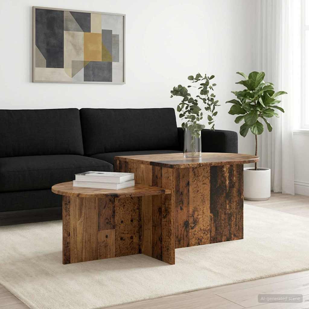 Coffee Table 100 X 50 X 40 Cm Engineered Wood