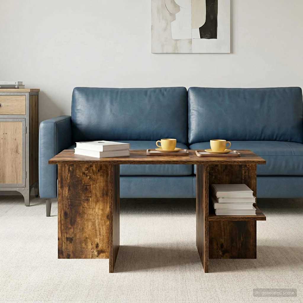 Coffee Table 87 X 50 X 45 Cm Engineered Wood