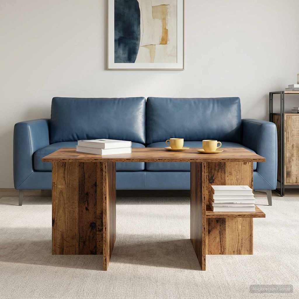 Coffee Table 87 X 50 X 45 Cm Engineered Wood