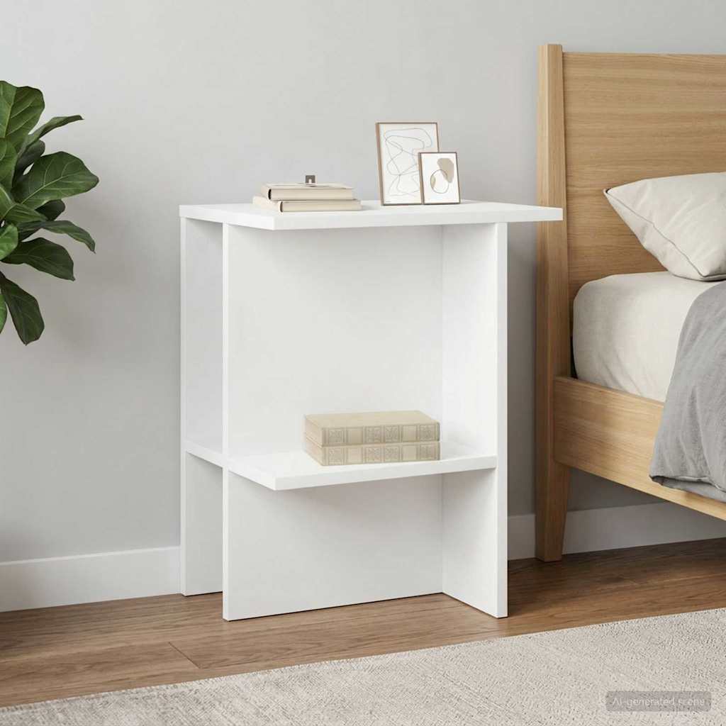 Coffee Table 40 X 30 X 49 Cm Engineered Wood