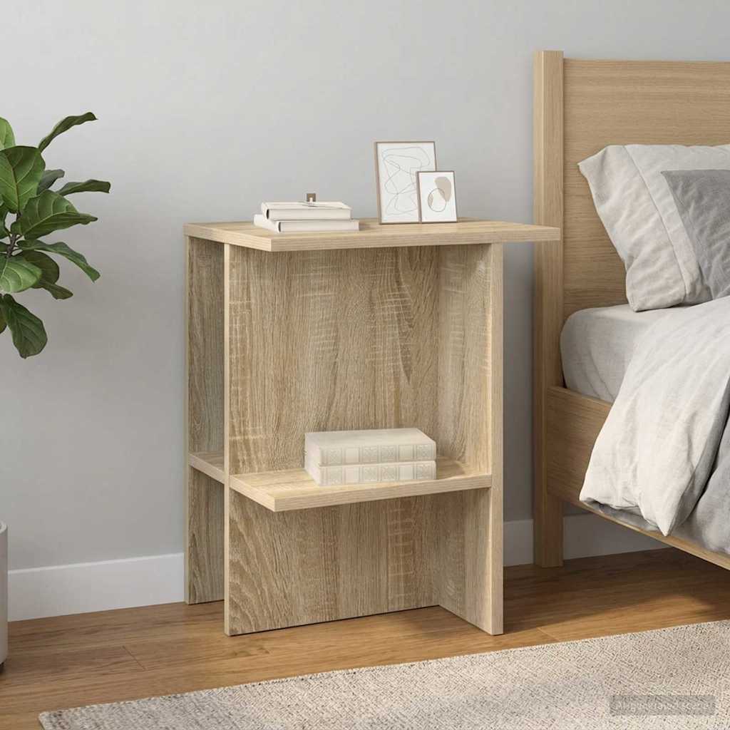 Coffee Table 40 X 30 X 49 Cm Engineered Wood