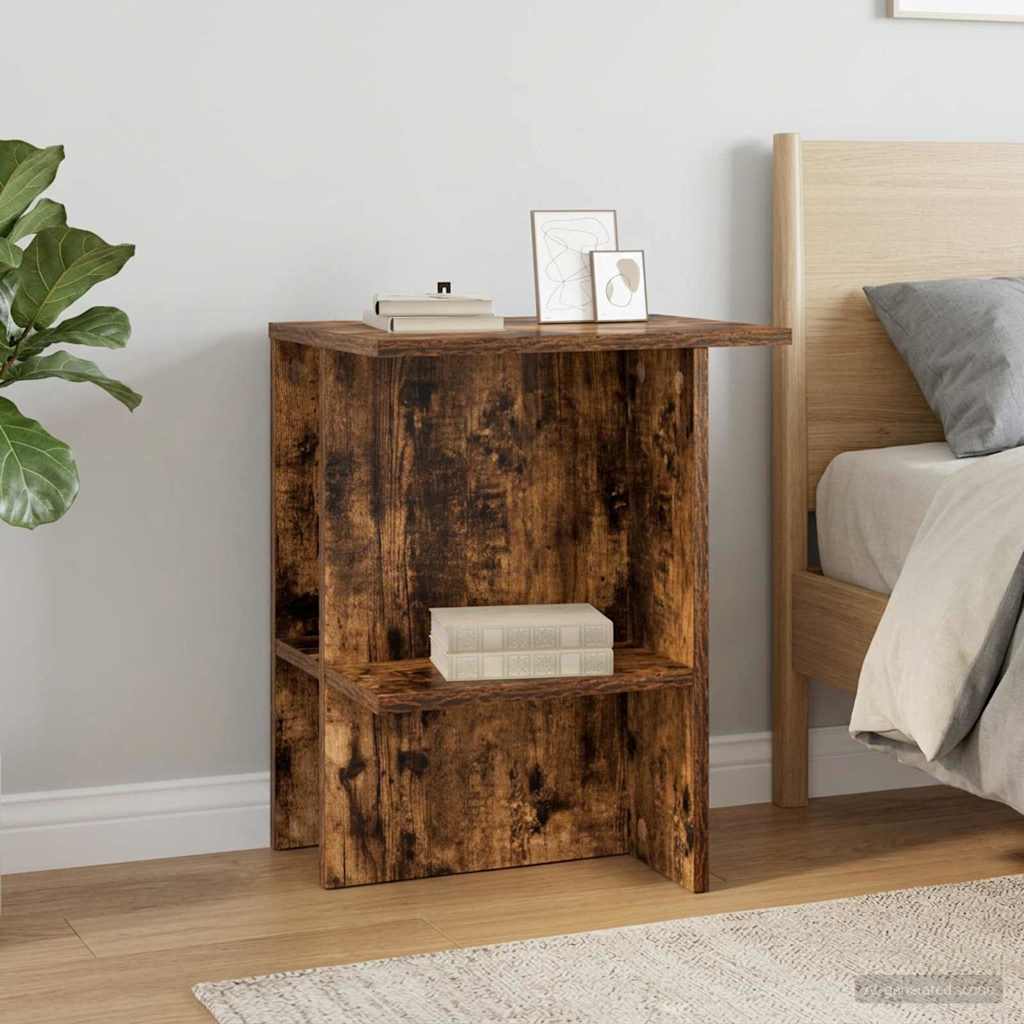 Coffee Table 40 X 30 X 49 Cm Engineered Wood