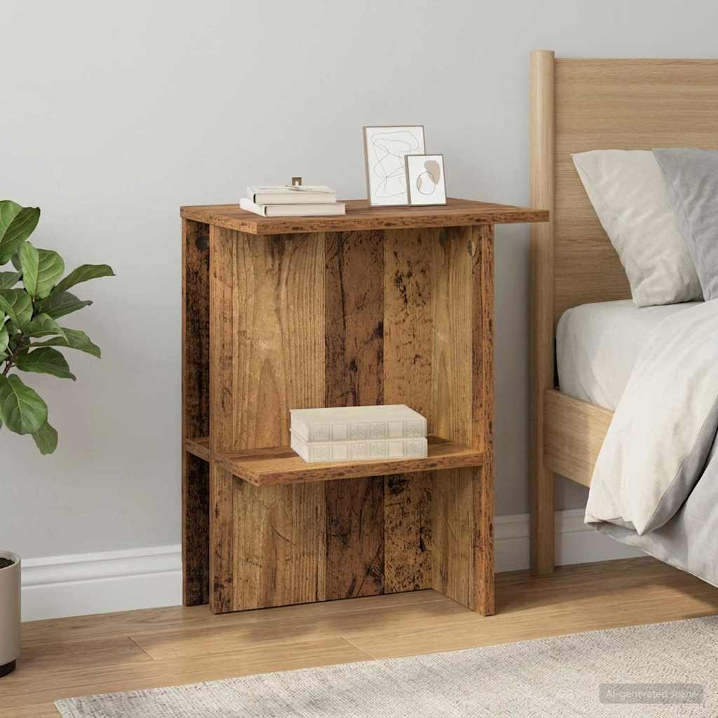Coffee Table 40 X 30 X 49 Cm Engineered Wood