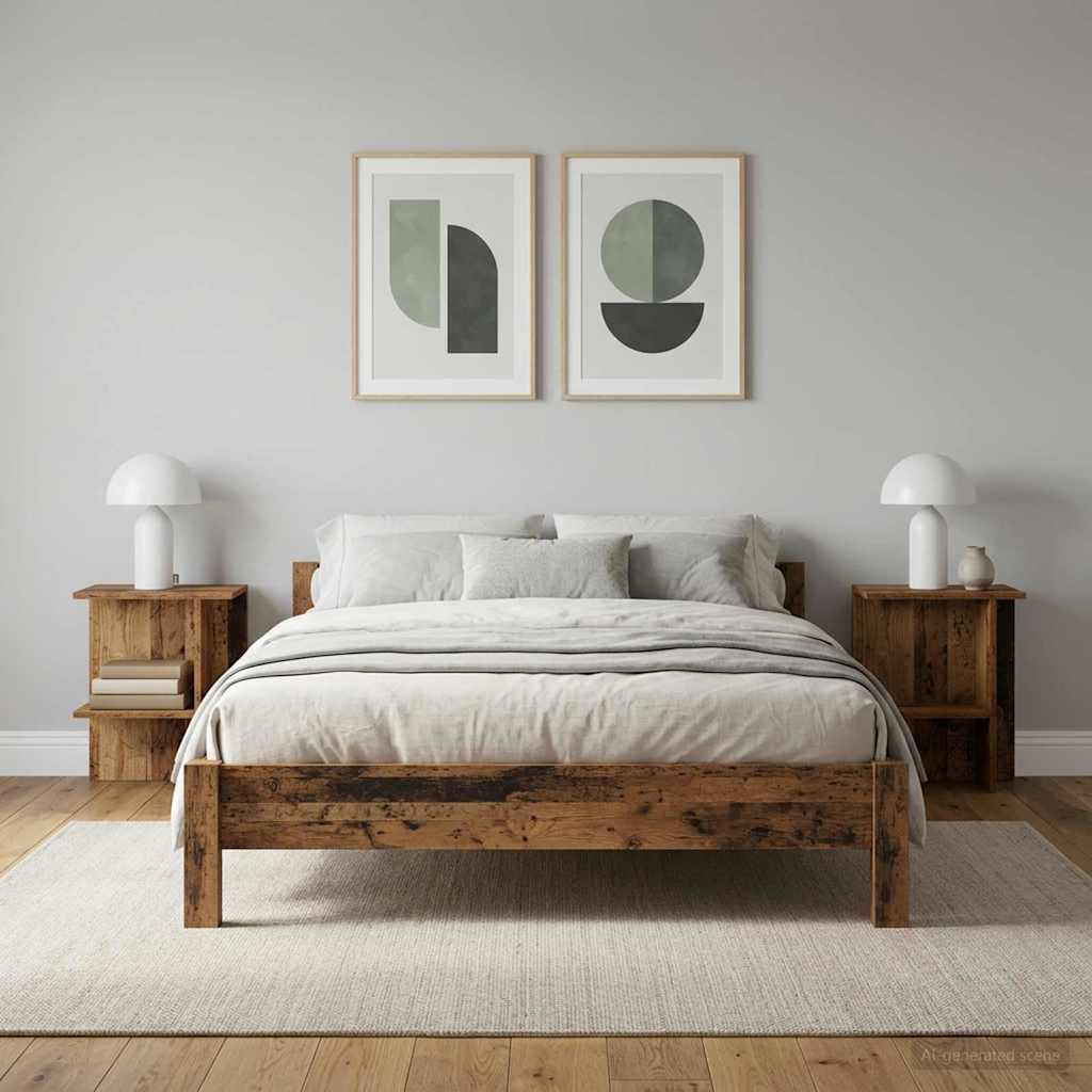Coffee Table 40 X 30 X 49 Cm Engineered Wood