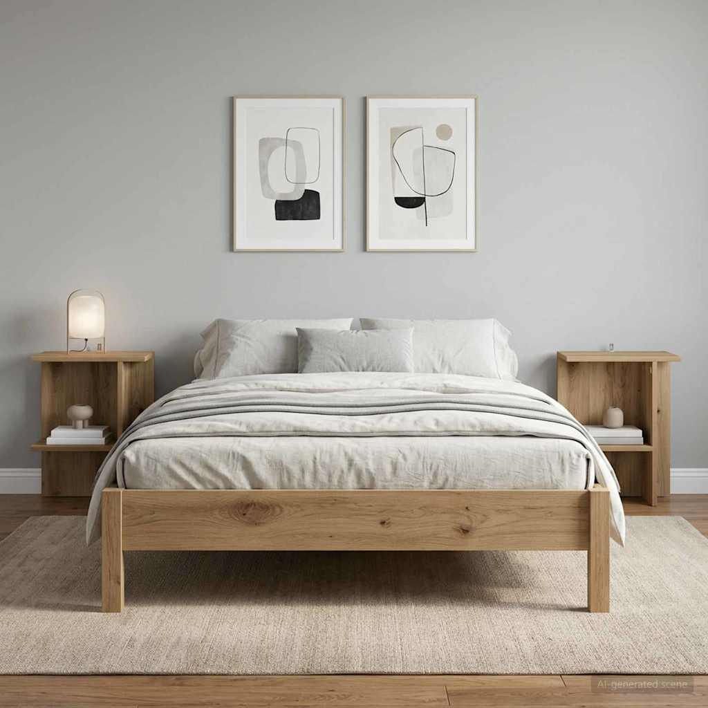 Coffee Table 40 X 30 X 49 Cm Engineered Wood
