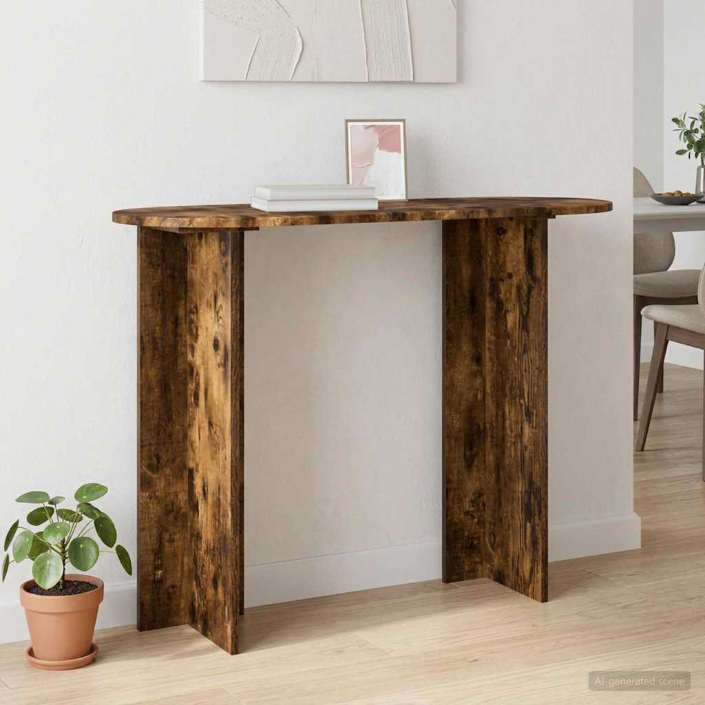 Console Table 100 X 39.5 X 75 Cm Engineered Wood