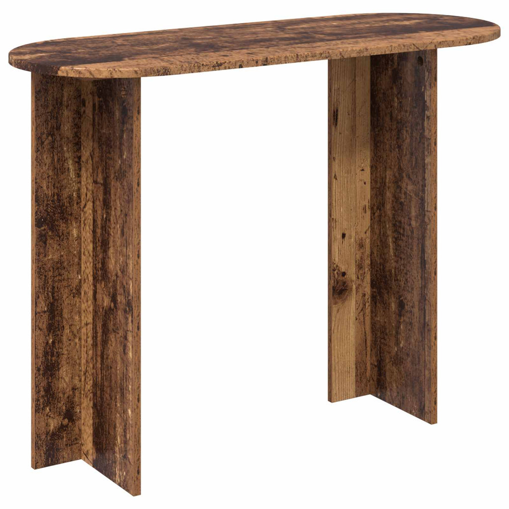 Console Table 100 X 39.5 X 75 Cm Engineered Wood