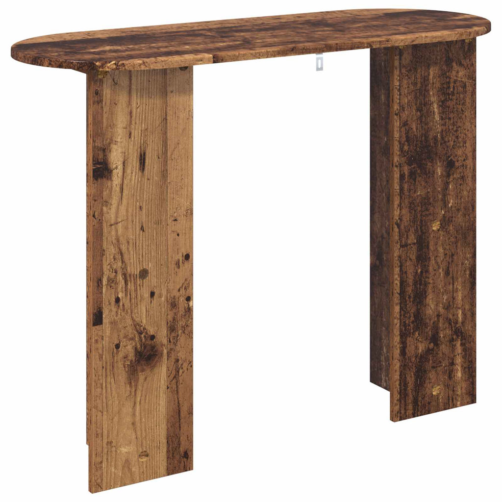 Console Table 100 X 39.5 X 75 Cm Engineered Wood