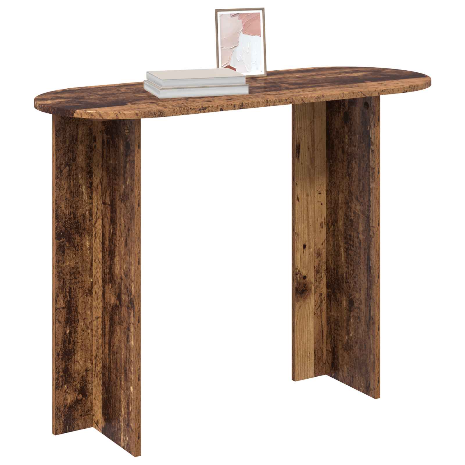 Console Table 100 X 39.5 X 75 Cm Engineered Wood