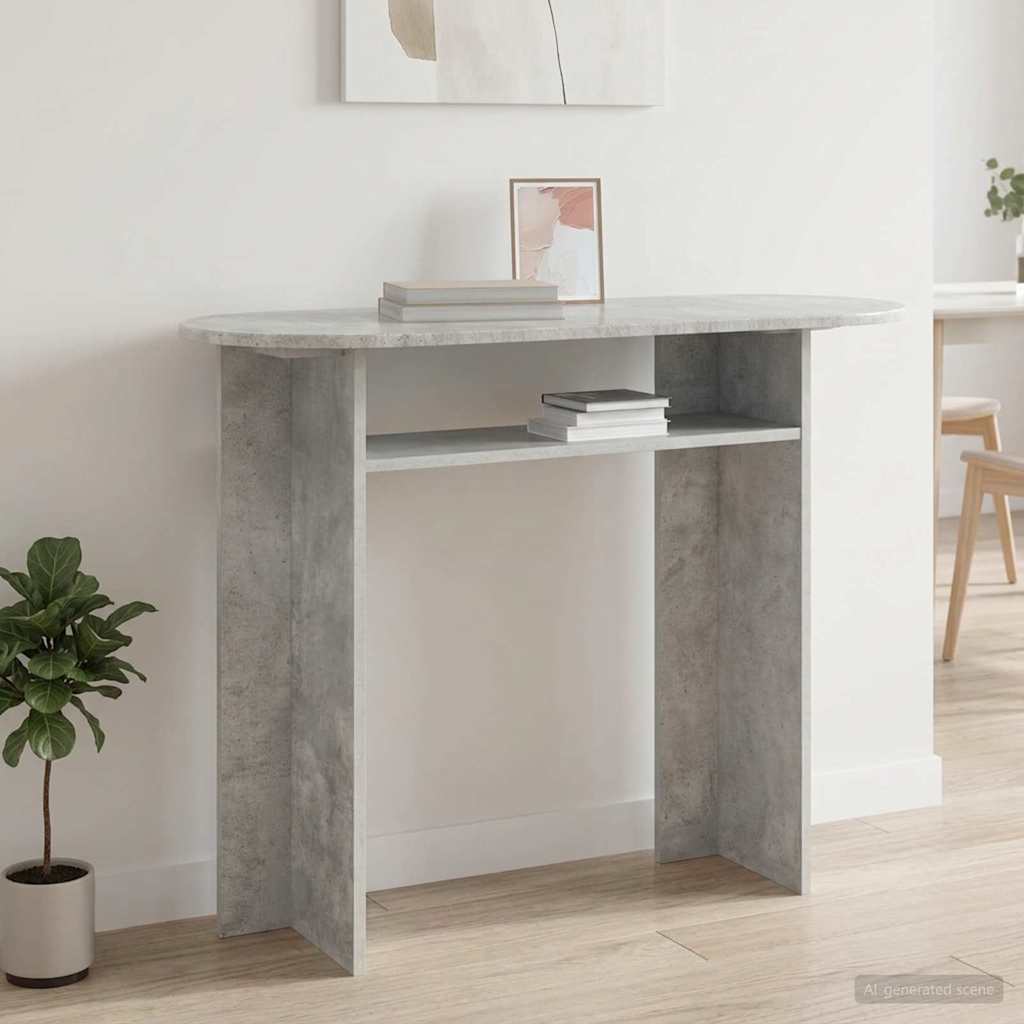 Console Table 100 X 39.5 X 75 Cm Engineered Wood