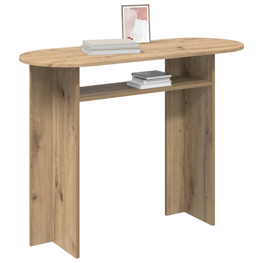 Console Table 100 X 39.5 X 75 Cm Engineered Wood
